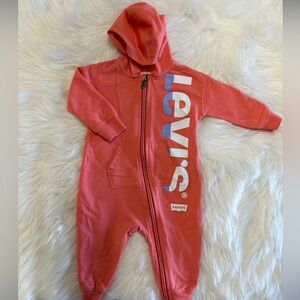 Levi’s Baby Girl Zip Hoodie jumpsuit